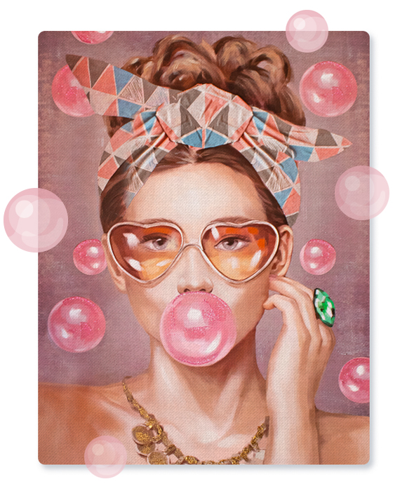 cuadro-chica-pompas-sonrie
